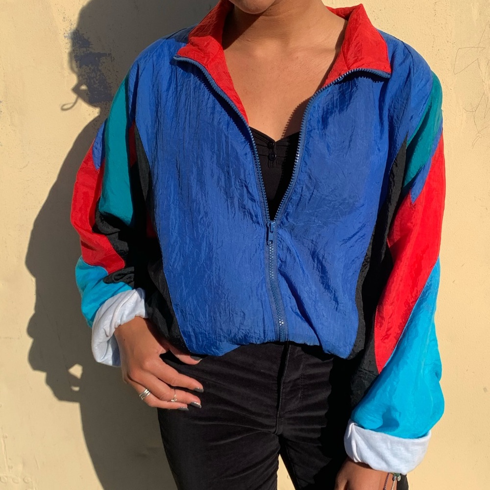 80s style Windbreaker